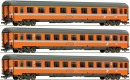 64096 Roco Set of 3 Passenger cars of Transalpin train. Set #2